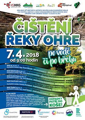 obrázek: Na začátku dubna proběhne akce Čištění řeky Ohře