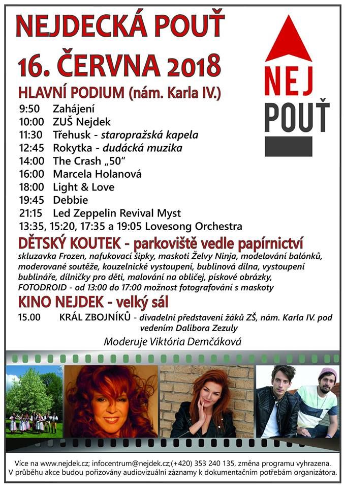 obrázek: Nejdek: Do města zavítá pouť