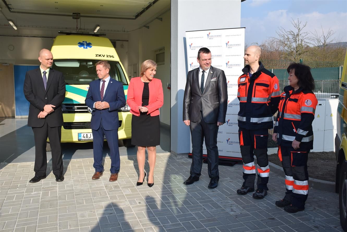 obrázek: Ostrov: Město má nový areál pro složky integrovaného záchranného systému za 10,5 miliónu