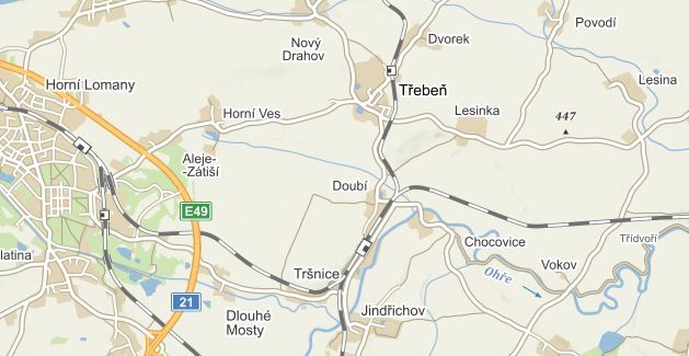 obrázek: Pozor! Dnes začíná změna objízdné trasy do obce Třebeň
