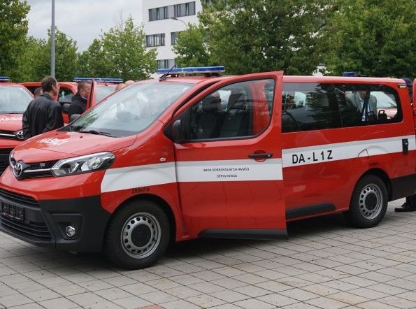 obrázek: Region: Dobrovolní hasiči se mohou radovat z nových automobilů 