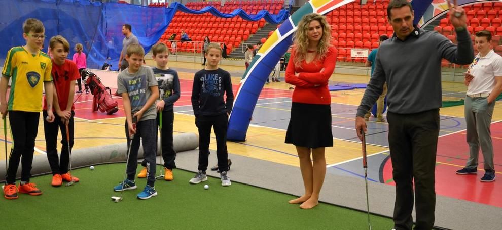 Region: Školákům přiblížil golf i Roman Šebrle