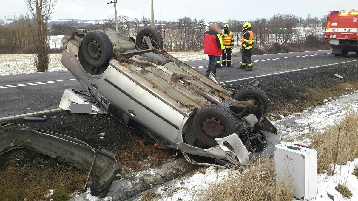 obrázek: Region: Včerejší nehody si vyžádaly tři zraněné osoby