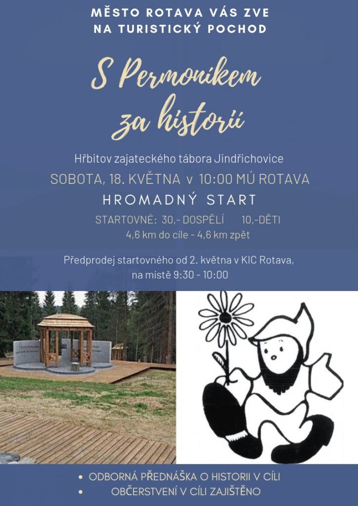 Rotava: Město zve na turistický pochod S Permoníkem za historií