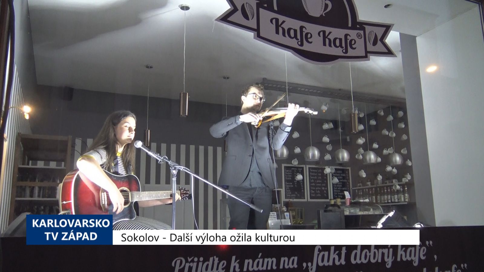 Sokolov: Další výloha ožila kulturou (TV Západ)
