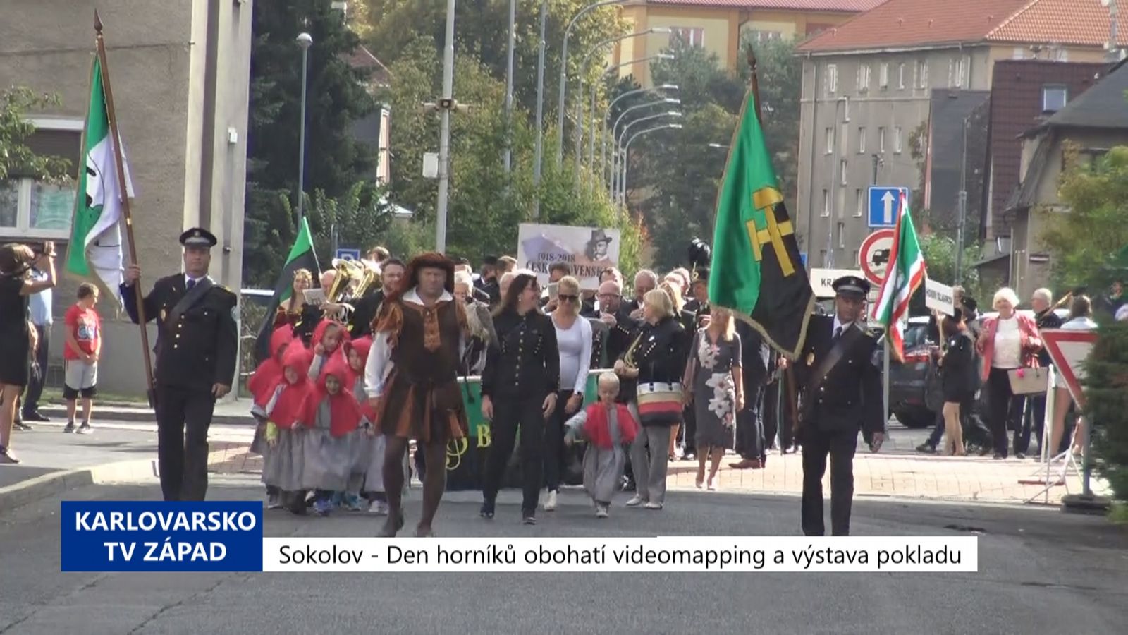 Sokolov: Den horníků obohatí videomapping a výstava pokladu (TV Západ)