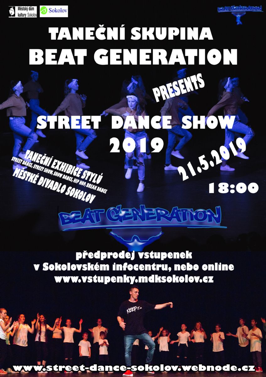 Sokolov: Divadlo roztančí Street Dance Show 2019