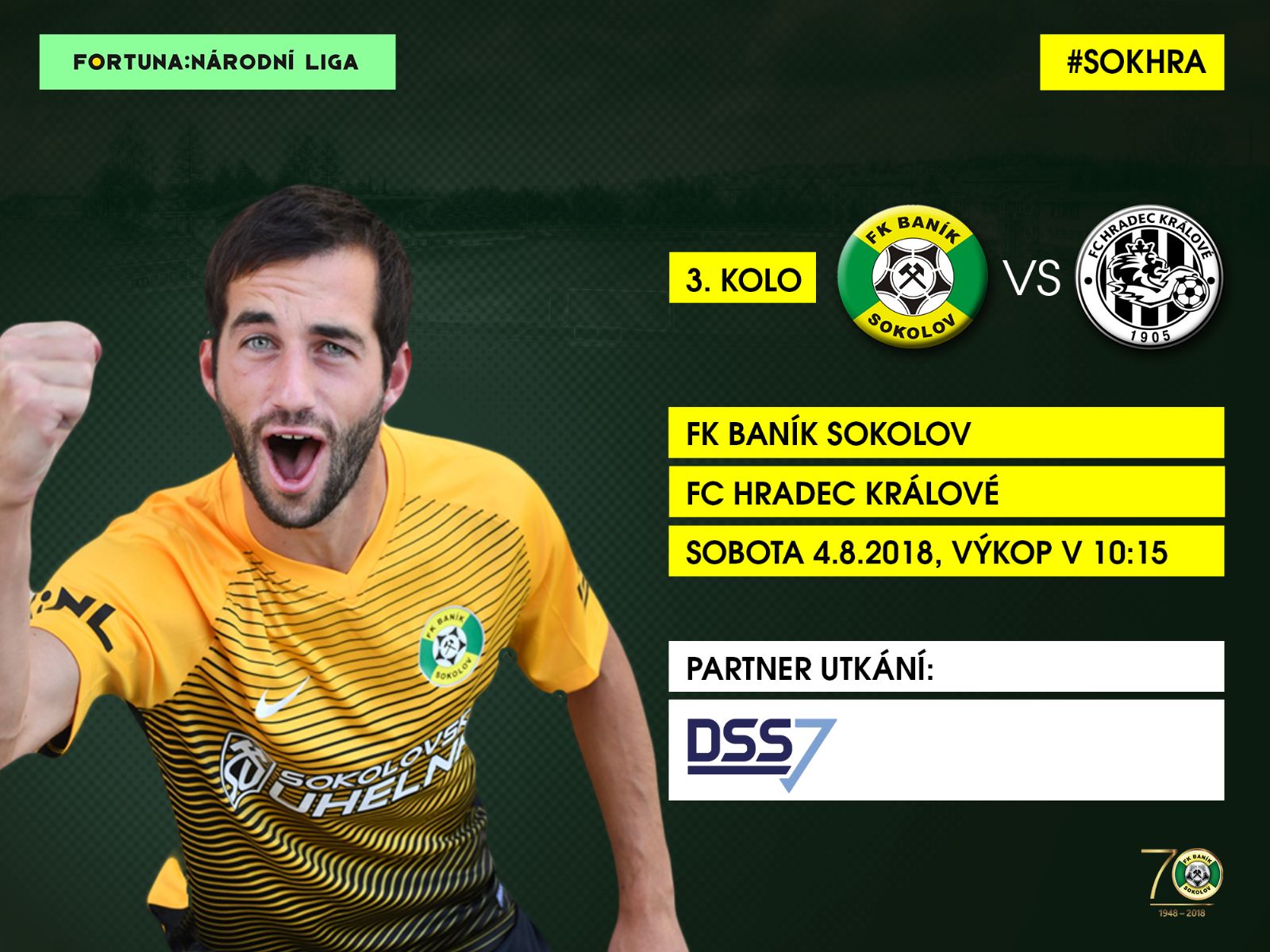 Sokolov: Fortuna národní liga se vrací do města