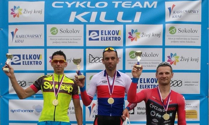 obrázek: Sokolov: V cyklo závodech Ludvík Killinger starší obhájil ve své kategorii titul MČR