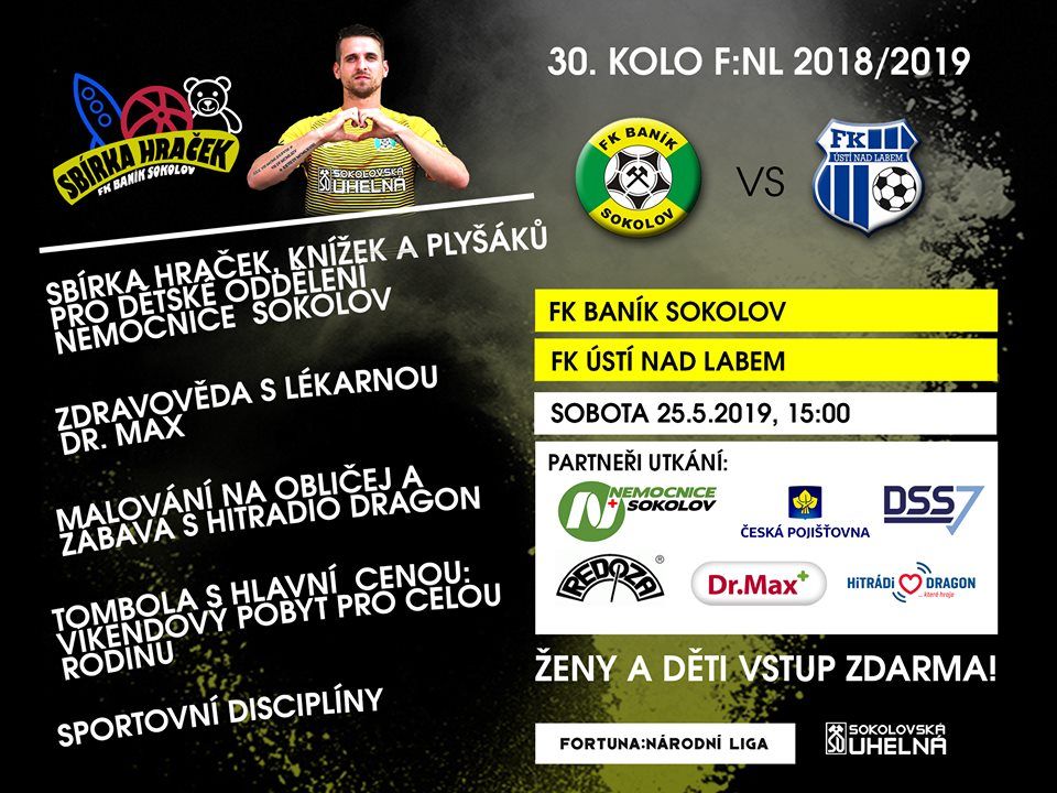 Sokolov: V sobotu se FK Baník utká s Ústím nad Labem