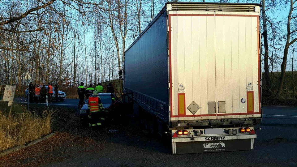 obrázek: Sokolovsko: Dopravní nehoda blokovala provoz 
