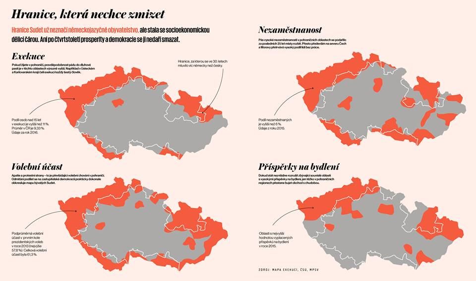 Sudety stále existují. Němce nahradila chudoba