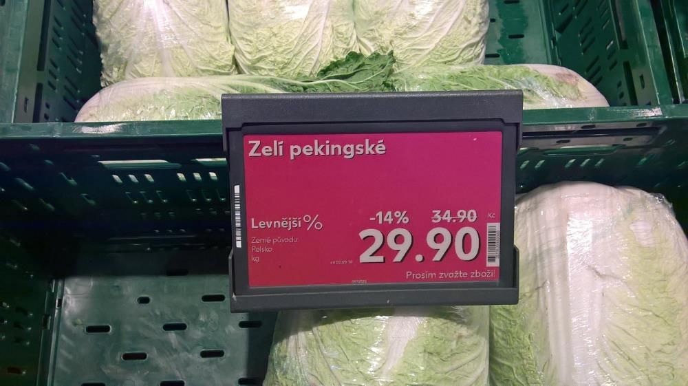 SZPI zjistila nadlimitní obsah pesticidu v Pekingském zelí