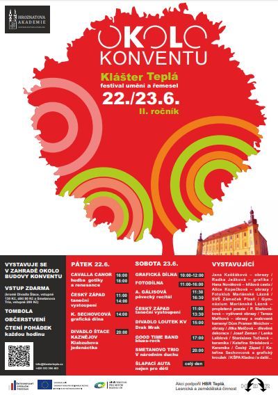 Teplá: Ve městě se bude konat 2. ročník festivalu umění a řemesel