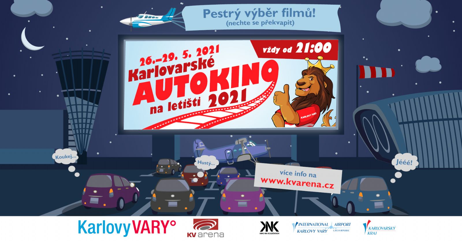 V Karlových Varech opět proběhne promítání filmů na letišti