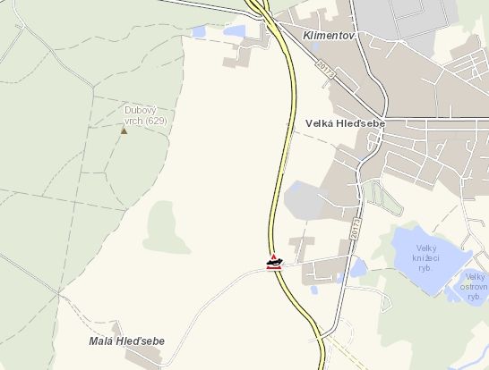 obrázek: Velká Hleďsebe: Střet dvou vozidel