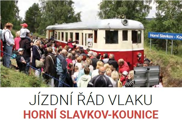 Vlaková stanice Horní Slavkov - Kounice opět po roce v provozu