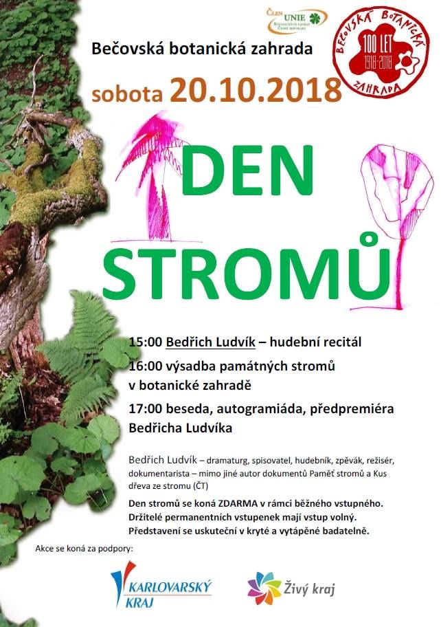 obrázek: Zítra se v Bečovské botanické zahradě koná Den stromů
