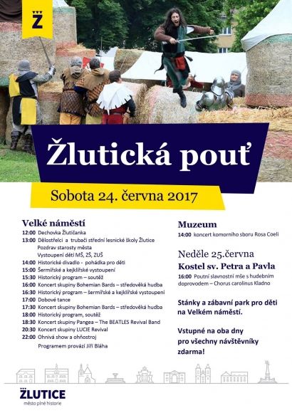 obrázek: Žlutice: Město pořádá pouť