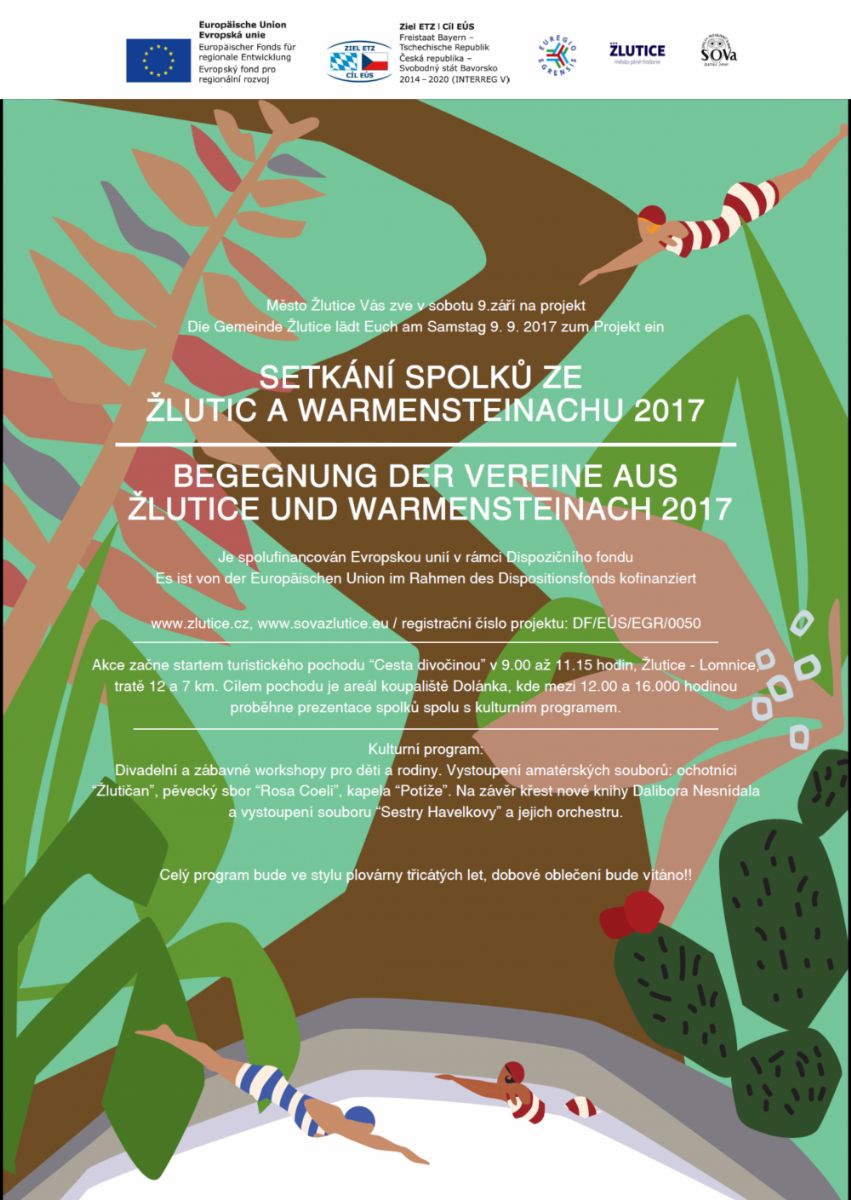 Žlutice: Setkání spolků z města a Warmensteinachu 2017