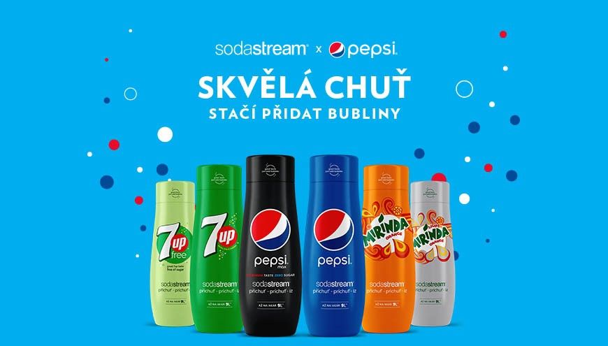 Nové příchutě do Vašeho SodaStream v e-shopu ELEKTRO EFEKT! 