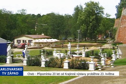obrázek:Cheb: Připomínka 20 let od Krajinné výstavy proběhne 23. května (TV Západ)