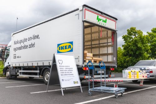 Foto: IKEA otevírá mobilní výdejní místo v Chebu