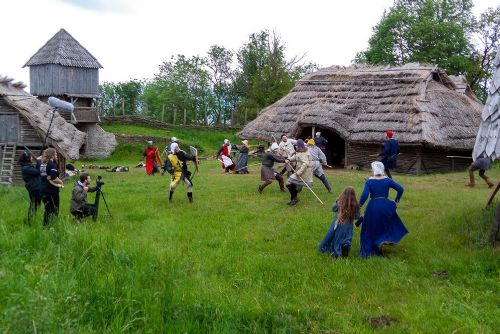 Foto: Leoš Kastner točí film o zbojníkovi Oldřichovi ze Sukořína