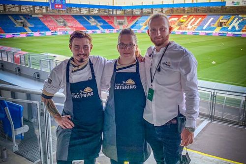 Foto: Plzeňský catering je hrdým dodavatelem cateringových služeb pro FC Viktoria Plzeň