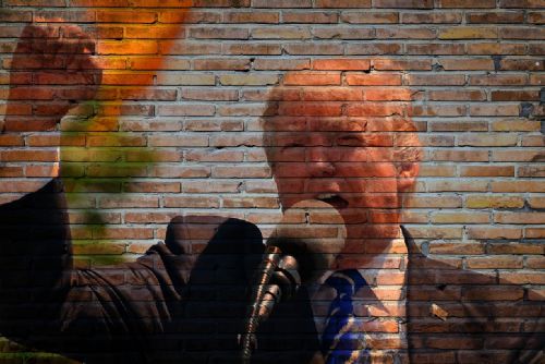 obrázek:Prezident Trump vysvětluje propady na trzích