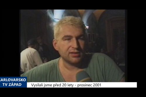 Foto: 2001 -  Cheb: V Kassu se představily Tři sestry a Blackmailers (TV Západ)