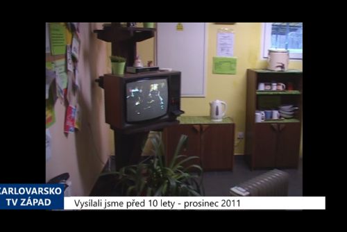 Foto: 2011 - Sokolov postaví stan pro bezdomovce (TV Západ)