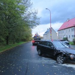 Aš: Řidič měl pozitivní dechovou zkoušku