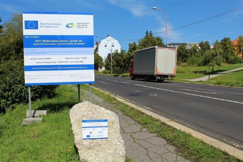 Foto: Ašsko: Oprava výpadovky z Aše na Cheb přinese zdržení