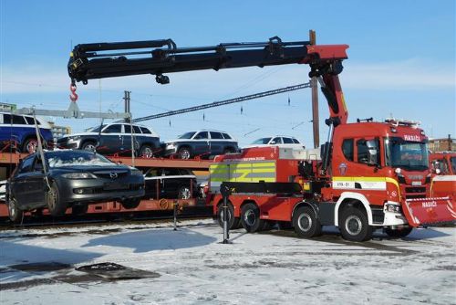 Foto: Cheb: Drážní hasiči připravují výstavbu nové stanice