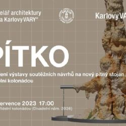 Karlovy Vary: V soutěži o návrh nového pítka před Vřídelní kolonádou zvítězil Krasavec
