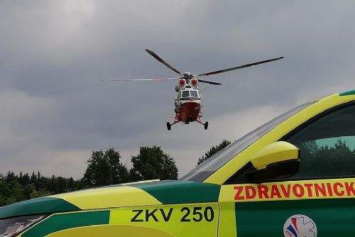 Foto: Letecká záchranná služba v Karlovarském kraji