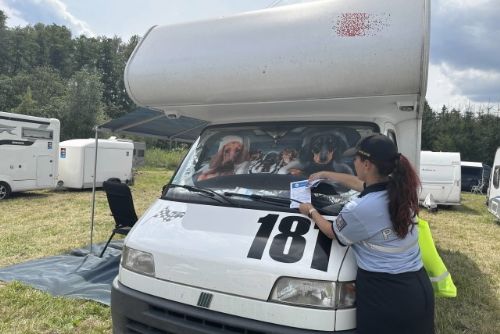 Foto: Loket: Mistrovství světa v motokrosu, policisté zvýšili výkon služby