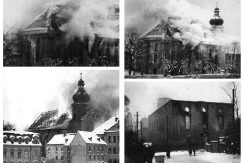 Foto: Od požáru evangelického kostela v Aši uplynulo 62 let