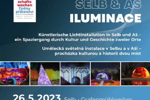 Foto: Region: Přeshraniční iluminace v Selbu a v Aši – to musí zažít všichni milovníci umění