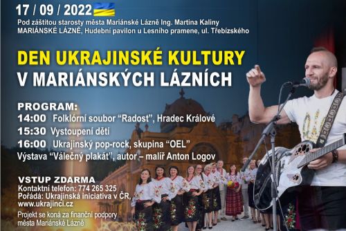 Foto: V Mariánských Lázních proběhne den ukrajinské kultury