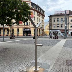 Nové pítko s mlžítkem osvěžuje Ústí nad Labem