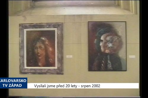 Foto: 2002 – Cheb: Josef Fleischman má první samostatnou výstavu (TV Západ)