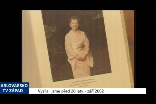 Foto: 2002 – Cheb: Knihovna představuje japonskou literaturu (TV Západ)