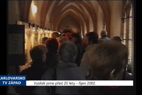 Foto: 2002 – Cheb: Křížová chodba se po desítkách let otevřela veřejnosti (TV Západ)