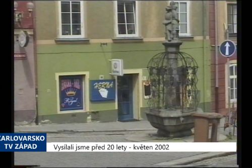 Foto: 2002 – Cheb: Město chce kvůli hernám změnit Územní plán (TV Západ)