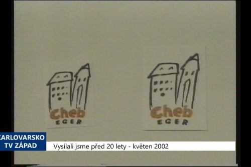 Foto: 2002 – Cheb: Město má nové turistické logo (TV Západ)