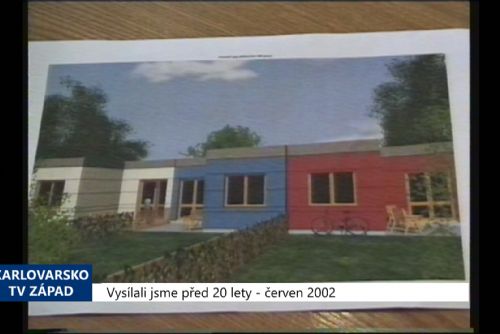 Foto: 2002 – Cheb: Radnice plánuje až 30 malých domků za 700 tisíc (TV Západ)