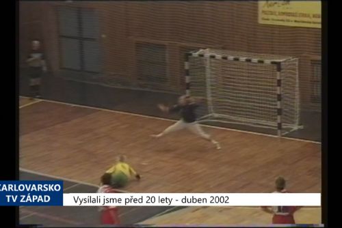 Foto: 2002 – Cheb: Slávistky nedaly domácím házenkářkám šanci (TV Západ)