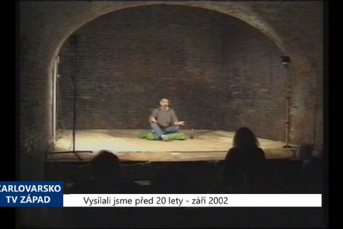 Foto: 2002 – Cheb: Studio Krystal otevřelo scénu v podzemí (TV Západ)